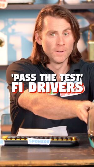Jimmy Rees Instagram - You pass? 😂🏎️ @f1 Season starts this weekend!! #f1 #formula1 #drivetosurvive #passthetest #funny