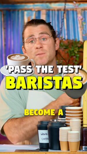 Jimmy Rees Instagram - You passin’??? ☕️☕️☕️#barista #coffee #funny #cafe #passthetest