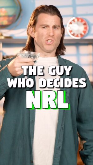 Jimmy Rees Instagram - Rug-ba-league!! Wow really cleared that up… sort of not really!!! #rugby #nrl #theguywhodecides #funny #jasonjasonjason #rugbyleague