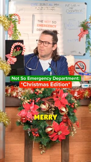 Jimmy Rees Instagram - The 🤬 Elf... *Christmas Edition* #notsoemergencydepartment #christmas #funny #elfontheshelf