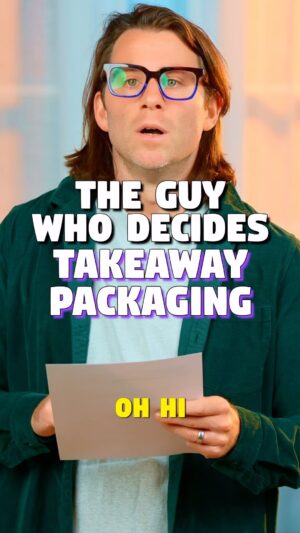 Jimmy Rees Instagram - Wow, Jason really skating on thin ice today!!! 🥴🍸. #takeawayfood #packaging #plasticwaste #funny #foodpackaging #theguywhodecides #jasonjasonjason #packagingguy