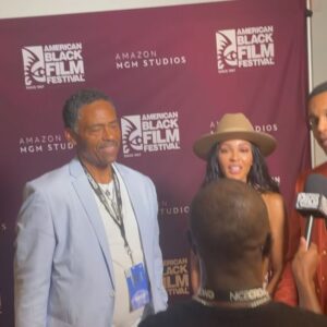 Jivanta Roberts Instagram - @americanblackfilmfestival ABFF pt1. So every time I would get ready for an event or if i was dressed up my granny would say “who lookin so sweet? 🥹 in her sweet little trini voice . She would say yes “you’re a Star ⭐️ !! Esther Williams!!! And I would smile and say yes grannnny just like Esther Williams, mind you I hadn’t googled who Esther was til recent years 😂  I miss you granny so many wonderful amazing projects ahead, I’ll continue to make you proud! 

The weather started off rocky but we pushed through! 
Congrats to @broadythejoker  @byantrose @_rjbarnes 
Congrats to my cast mate & favorite buddy ☺️ incomparable @mrrichardlawson on #divorceintheblack 
 
Great to see @rumando_ 😂 @solaponte @jenniafredrique @tunisha 💜❤️
