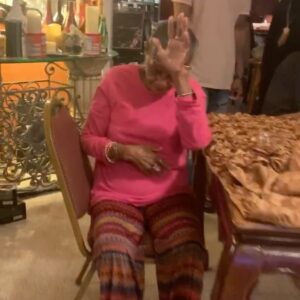 Jivanta Roberts Instagram - We lost our granny a few days ago .. it’s been incredibly hard to grasp. 🕊️ 

My granny was electrifying, spicy, sweet, STRONG & hilarious. Our matriarch, foundation, our Granny K. I will forever cherish our wonderful memories, hold them close to my heartI love you Granny 🕊️
