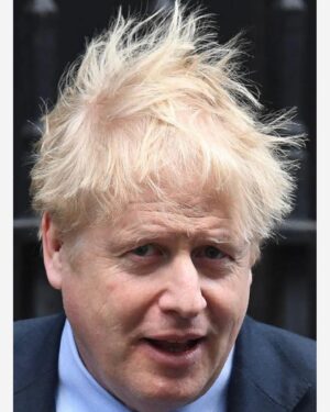 Jo Cooke Instagram - Whatever next ? The man who brushes his hair with a toffee apple has named his long term hairdresser on his honours list for parliamentary service !! Are you actually kidding - I have no words !!! #hairdresser #mess #hairstyle #honours #help #toffeeapple #ridiculous