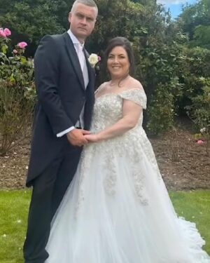 Jo Cooke Instagram - This our gorgeous bride Melanie and her partner who tied the knot at the weekend! How fabulous does she look?!!!! 

If you are getting married and want to make an appointment with us please visit https://www.curvesandcouture.co. #photooftheday 
#happy 
#instawedding 
#plussize 
#plussizespecialists #plussizebeauty #plussizeweddingdresses #plussizebrides #bride #wedding #weddingideas #plussizebridal #plussizeboutique #plussizefashion #essex #essexwedding  #love #curvy #curvybrides #curvybridesboutique #realbeauty #instagood  #YourBrandStory #fashion #beauty #2024 #real