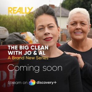 Jo Cooke Instagram - Keep an eye out for our new tv show #TheBigClean - we cannot wait for you to see what we’ve been up to! 

#bigclean #joandal #newtvshow #clutter #declutter #essex #tv #fbm #hoarders #hoarding #collectors #collecting #cleaning #clean #curvybrides #curvybride #curvybridesboutique #curvycouture