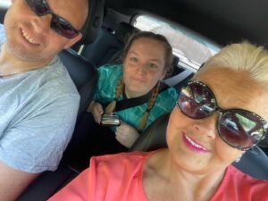 Jo Cooke Instagram - Highlight of the week is a family day out to my hospital appointment - I’m such a social butterfly NOT !  #family #NHS #highlight #healthy #recovery