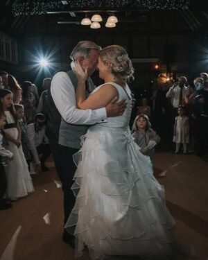 Jo Cooke Instagram - This is our gorgeous bride Laura, wearing one of my all-time favourite dresses - doesn’t she look amazing?! #curvybridesboutique #wedding #bride #plussize #plussizebrides #bridal #curvy #weddingdress #beautiful