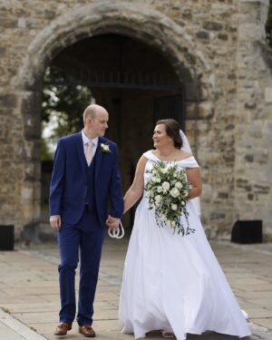 Jo Cooke Instagram - This is our beautiful bride Melissa who recently tied the knot. Melissa has kindly shared her experience with us; 

“ Wow what amazing shop and wonderful staff Jo and Cleo  from insdie and out .... I was so nervous when I walk in and made me feel welcome .... I tried on a few dresses at first and didnt want my boobs showing so I asked a dress that didnt show that .... then i pick out the dress in the shop and feel in love with it .... At first my mum didnt like it so had to take it off and tried different dresses and end up with the old i brought .... it was unexpected price when they told me and i was happy with the price and couldnt be much happier .... i had to wait  a little longer for it to be ordered ... and felt over the moon ..... thankyou to you for the wondeeful experiences lve every min of and and will recomend this place ... xxxxx” 

If you would like to book an appointment to come and try some dresses on please visit https://www.curvesandcouture.co.uk/. #curvybrides #plussizebride #wedding #bride
