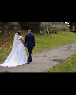 Jo Cooke Instagram - This is our beautiful bride Melissa who recently tied the knot. Melissa has kindly shared her experience with us; 

“ Wow what amazing shop and wonderful staff Jo and Cleo  from insdie and out .... I was so nervous when I walk in and made me feel welcome .... I tried on a few dresses at first and didnt want my boobs showing so I asked a dress that didnt show that .... then i pick out the dress in the shop and feel in love with it .... At first my mum didnt like it so had to take it off and tried different dresses and end up with the old i brought .... it was unexpected price when they told me and i was happy with the price and couldnt be much happier .... i had to wait  a little longer for it to be ordered ... and felt over the moon ..... thankyou to you for the wondeeful experiences lve every min of and and will recomend this place ... xxxxx” 

If you would like to book an appointment to come and try some dresses on please visit https://www.curvesandcouture.co.uk/. #curvybrides #plussizebride #wedding #bride