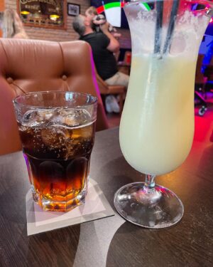 Jo Cooke Instagram - Anniversary celebrations (with virgin cocktails). Cheers Mr Cooke……here’s to the next 21 years ❤️