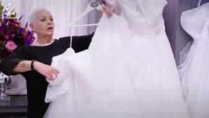 Jo Cooke Instagram - This is footage from our hit TV show, Curvy Brides Boutique. 

We have found that a lot of brides enter our boutique wanting sleeves to “hide” their arms but  do sleeves actually do what you want them to? 

We have a wide range of dresses, with and without sleeves - if you would like to book an appointment to come and try some dresses on please visit curvesandcouture.co.uk.