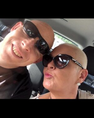 Jo Cooke Instagram - Celebrating 20 years of marriage with “My Person”. I’m not going to lie, it’s not all been fairy cakes and roses. The last 12 months have been really tough but with the support of our family and friends we have made it. Today we are chilling before celebratory dinner and a Tequilla Rose at @19th_holevilamoura. Here’s to the next 20 years with my best friend ! #love #marriage #weddinganniversary #20years #bestfriends #family @suzannegilmour1 @em.oh.el.el.eye.ee @cleocooke