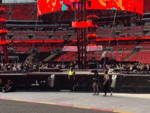 Jo Cooke Instagram - Cooke family outing to Wembley - are you ready for us Ed ? #edsheeran #wembley #familytime