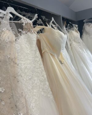 Jo Cooke Instagram - We are so excited to share that we have NEW DRESSES! After what feels like forever, our new Sonsie sample dresses have finally arrived, with a variety of styles, colours and sizes there is a dress for everyone! 

If you would like to book an appointment to come and see us please visit https://www.curvesandcouture.co.uk/ 
#newdresses #wedding #plussize #curvybride