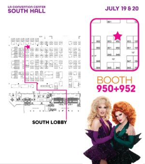 Jo Primeau Instagram - It’s DRAGCON WEEKEND! Come to booth 950 and visit Juice Boxx and Synthia Kiss, grab some merch and have fun! Swipe to see a map!!! 
Stickers 5$
Pins 15$
Prints 20$ 
Polaroids 20$
Hats 20$ 
Tees 40$
Sweater/Hoodie 40$

*25$ min purchase