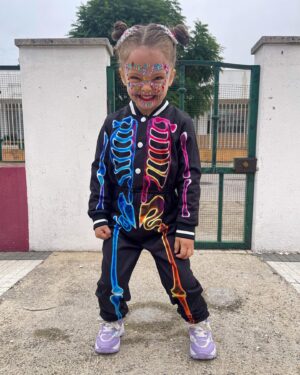 Joana Vieira Instagram - Hello, Halloween 2023 🎃🎃#halloween #skeleton #besthalloweencostume