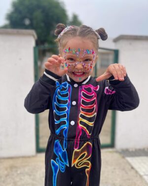 Joana Vieira Instagram - Hello, Halloween 2023 🎃🎃#halloween #skeleton #besthalloweencostume