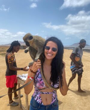 Joana Vieira Instagram - El Mamadu 🐒 #ilhadosal #caboverde