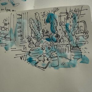 Joann Sfar Instagram - Hier Louise avait une robe genre Valérie Kaprisky dans La Gitane.
