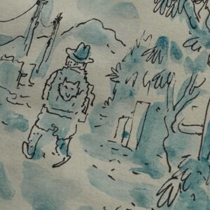 Joann Sfar Instagram - Hier Louise avait une robe genre Valérie Kaprisky dans La Gitane.
