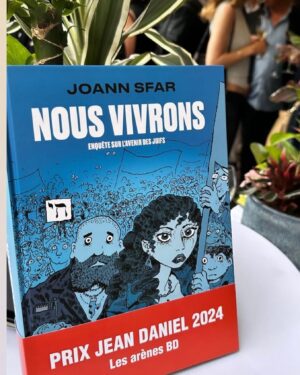 Joann Sfar Instagram - Joann Sfar reçoit le Prix Jean Daniel 2024