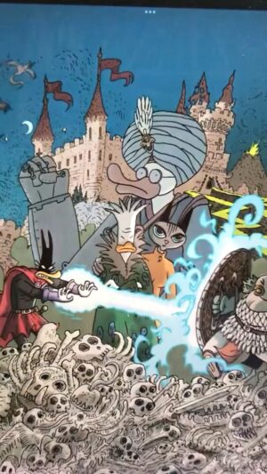 Joann Sfar Instagram - Wouaaaaaaais !!! Un nouveau Donjon jeu de rôle 20 ans après le premier !!!👍👍👍 et ça vient juste de sortir !!!
