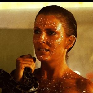 Joanna Cassidy Instagram - Zhora Salome in Blade Runner 1982 

Here’s when the snake and I became really close friends! 🐍 

#bladerunner1982 #bladerunner #zhora #henryford #films #sciencefiction #fyp