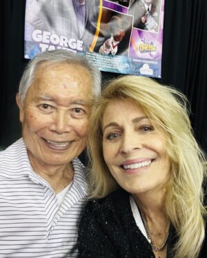 Joanna Cassidy Instagram - Love this man!!!! @georgehtakei
