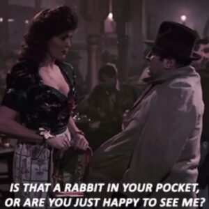 Joanna Cassidy Instagram - Who Framed Roger Rabbit 🐰 
Great times! 

#whoframedrogerrabbit #rogerrabbit #jessicarabbit #movies #movieclips