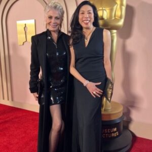 Joanna Cassidy Instagram - My dear friend @jodilong at the Oscar party who has worked tirelessly for #sagaftra and best remembered for Netflix’s #Dash and Lilly.