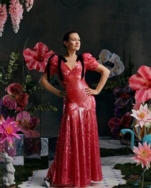 Joanna Newsom Instagram - Joanna for Rodarte Spring/Summer 2024 Portrait Collection 🌹#joannanewsom