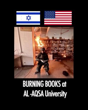 Joanna Quinn Instagram - America with its unwavering support of Israel is destroying P@lestinian Dreams, Culture and People.
#ceasefire #endapartheid #stoparmingisrael
