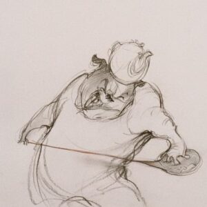 Joanna Quinn Instagram - *ANOTHER ANIMATION NERD ALERT*
Studies of movement. 

Here are 3 clips from my film BRITANNIA (British Imperialism in 5 mins!) 

Each clip is at normal speed 24 and then in slow motion so you can see all the drawings. 

Note to students - see how rough your in-betweens can be! 

The whole film can be seen on our website or Beryl Productions YouTube channel 
Links in bio. 

#2danimation #drawing #bulldogsofinstagram #britain #britishbulldog #handdrawn #characteranimation #animation #penciltest