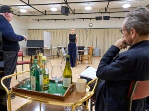Joanna Vanderham Instagram - Power. Obsession. Love… This week our rehearsals have delved into what’s “underneath [the lines]. What’s unspoken” and I can confirm, it’s a helluva lot! 

📸 @manuelharlanphotography 
#htdoublefeature 

Link for tickets in Highlights 😘