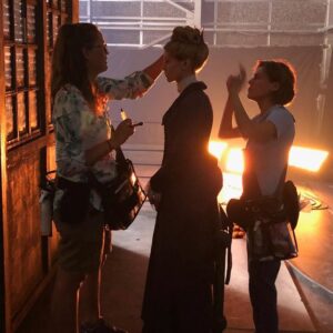 Joanna Vanderham Instagram - Just a few #bts and moments from Warrior to celebrate it’s release on @netflix #tbt