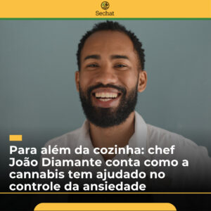 João Diamante Instagram - Ele é chef de cozinha, idealizador de projetos sociais e, atualmente, possui um quadro no seu Instagram chamado "Cola com Diamante", no qual avalia preparações gastronômicas feitas pelos integrantes do BBB dentro da casa. 

Com uma rotina intensa, dividida entre trabalho, projetos e família, João Diamante encontrou na cannabis medicinal o auxílio necessário para lidar com a ansiedade gerada por tantas demandas. 

"Tenho uma rotina muito intensa, com grandes responsabilidades - tanto dentro da minha família, como nos meus trabalhos. Com grandes responsabilidades, vêm grandes pressões. Lidar com tudo isso no dia a dia é muito complicado, gera ansiedade e angústia para as coisas acontecerem rapidamente", conta João. 

Ele, que iniciou o tratamento há um ano, diz que conheceu a cannabis medicinal em conversas com amigos. Um dia, ao acompanhar sua mãe em uma consulta de rotina, abordou o tema com a médica. "E foi uma coincidência, pois ela era especialista na área", conta. 

Links nos Stories 🌱

Sechat | Atual como o mundo espera

#atual #notícias #cannabis #indústria #medicina #cannabismedicinal #cannabisindustrial