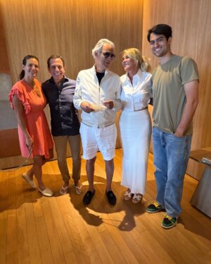 João Doria Instagram - Aqui no Hotel Fairmont, no Rio de Janeiro, Bia e eu estamos com nossos queridos amigos Veronica, Andrea e Matteo Bocelli. Hoje à noite, vamos aplaudir o show de @andreabocelliofficial com o belíssimo cenário da praia de Copacabana.