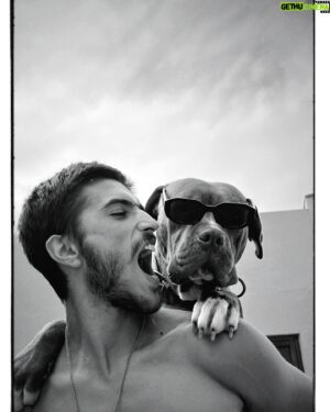 João Maria Maneira Instagram - A vida encontrou-me outra vez. 
O meu cão não é uma cão, é um pedaço de cura que o universo me entregou. Este é o Naco da Pedra, o novo membro da família Maneira. A quem o abandonou, fique descansado que será amado como nunca foi. 
Ele está bem como podem ver pelas fotos 😂e ficará cada dia melhor! Cara de “mau”, com cicatrizes de lutas mas um coração de criança, esse é o meu Naco ❤️

Bem vindo miúdo 🤗

Ph: a mais fofa e única.