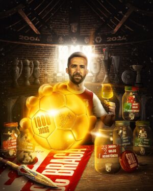 João Moutinho Instagram - O futebol fica ainda mais bonito quando há pessoas que o sabem viver como ele ✨

João Moutinho chegou hoje aos 1️⃣0️⃣0️⃣0️⃣ jogos como profissional! E a história continua… 🎞️

#PorMais