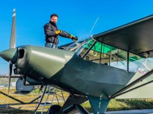 João Paulo Rodrigues Instagram - Perfect day to fly!
#cub #supercub #aeroclubedeleiria #pilotlife #stol #slowflight #lowandslow