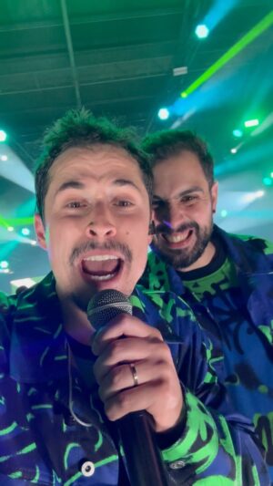 João Paulo Sousa Instagram - Milhares de finalistas 
  @insertcoinbaile 
  “Pimba Misto” 
= Coimbra em festa 🥁

Pimba Misto com:
@jorgeguerreirocantor 
@irancostaofficial 
@ruth_marlene_oficial
