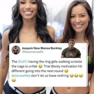 Joaquin Buckley Instagram - Should Dana Have UFC Rings Girls Walking In The Cage Or Outside The Cage?