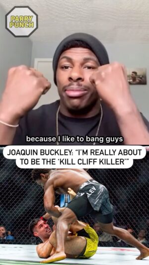 Joaquin Buckley Instagram - #JoaquinBuckley reveals his gameplan was to submit #VicenteLuque at #UFCAtlanticCity until his coach #HenriHooft made a signal that he was about to get knocked out. 👀🔥

Full Interview Link in Bio.