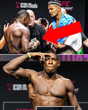 Joaquin Buckley Instagram - Joaquin Buckley brought out a wad of cash to his face-off 💰 #UFCStLouis
