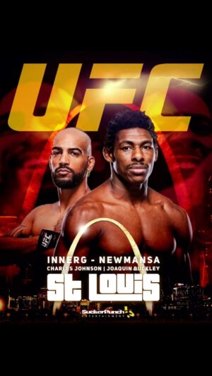Joaquin Buckley Instagram - We Back In The City ⚔️ 5.11.2024 
#STL #TakeTheThrone #ShowTheLove #UFC #HereComesTheBoom #BigStepper