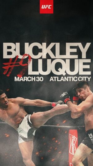 Joaquin Buckley Instagram - Fight Alert 🚨 Ranking Up ⬆️ New Mansa 👑  vs Vicente “CTE” Luque March 30th Atlantic City NJ 
 #TakeTheThrone #UFC #SFMedia 
Poster made by @viewzcreative