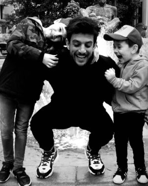 Joaquín Ferreira Instagram - Gracias por contagiarme de tu hermosa familia Nolete! 🧡 @manologarciasomers Faltas vos @venturinoromina Gracias totales!
