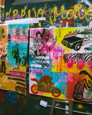 Joaquín Ferreira Instagram - Primer exposición en @cortastudios