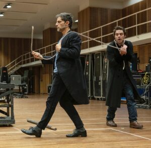 Joaquín Furriel Instagram - Diez momentos del ensayo…de “ Historia del soldado” de Stravinsky - Ramuz !

Para el Festival Martha Argerich en el @teatrocolon 

Dirigida por @charlesdutoitofficial 

Puesta en escena de @rubenszuchmacher 

Coreografía de @marinasvartzman 

Un placer compartir esta experiencia única con amig@s querid@s tan talentosos!
@anniesuniverse 
@lanzanipeter 
@cumesanz 
@jorgeferrari.escenografo 
@gonzaloemicordova 

Estas fotos preciosas son del fotógrafo del Teatro Colón @maximoparpagnoli 

Gracias @mevoyairyendo , @rodrigodecaso y @santiagosantero 

Sábado 13 y Domingo 14 de Agosto